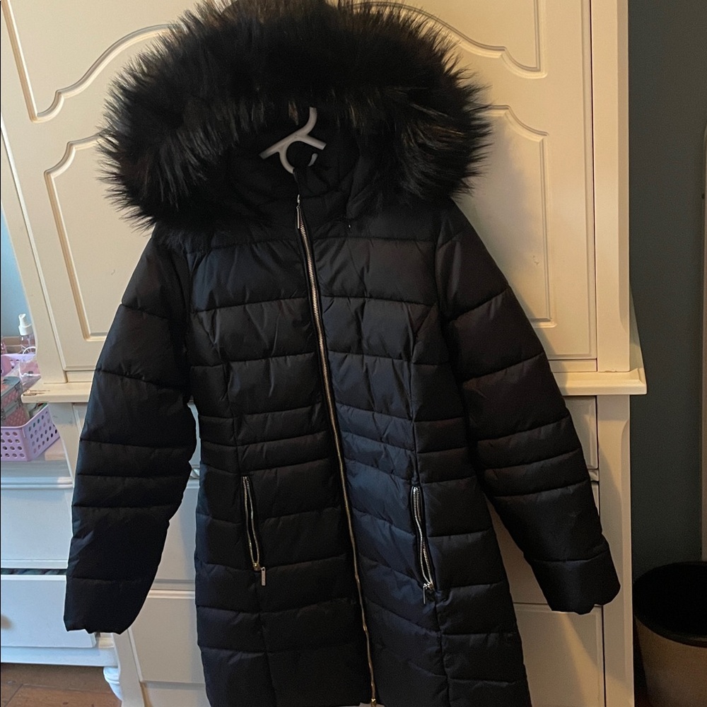 Gaudi' Black Jacket with Elegant Detailing